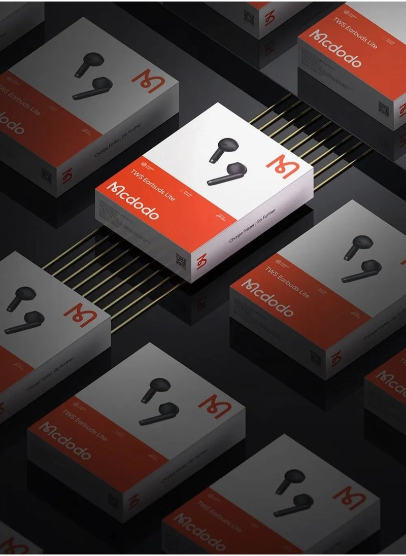 Mcdodo Hp-8031 TWS Bluetooth 5.0 Wireless Headphone Support Wireless Charging