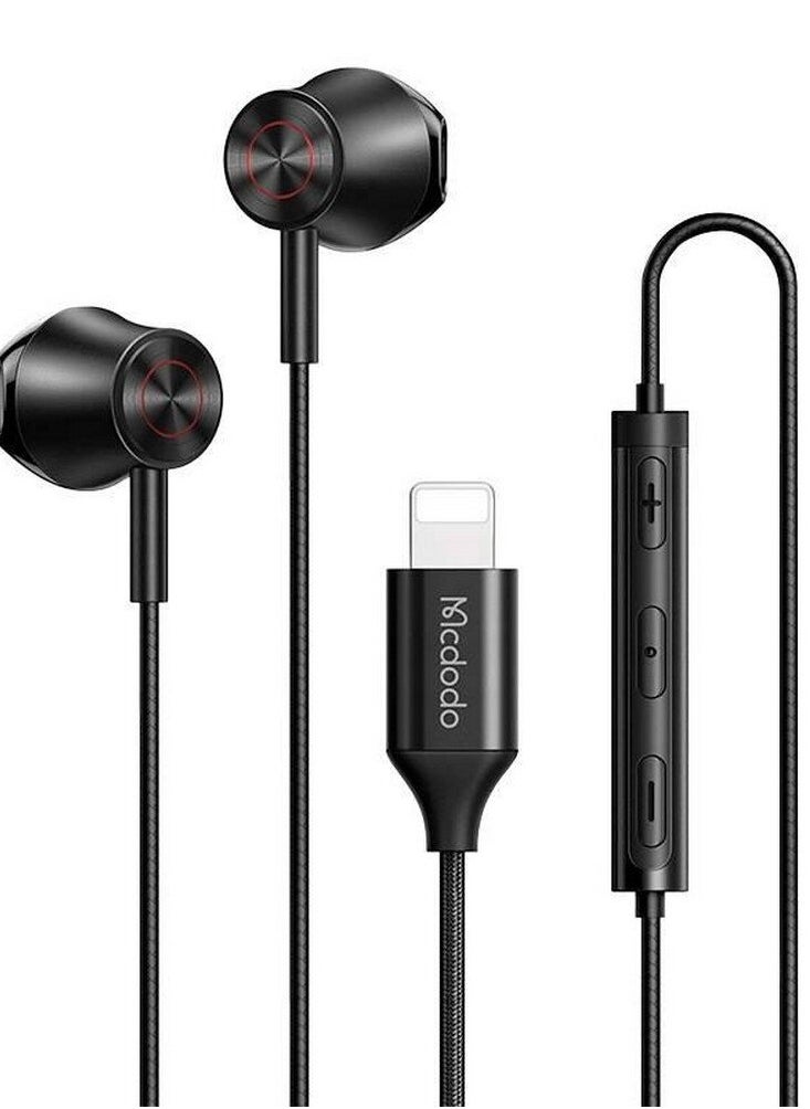 Wired Earphones Mcdodo HP-4080 Lightning Black