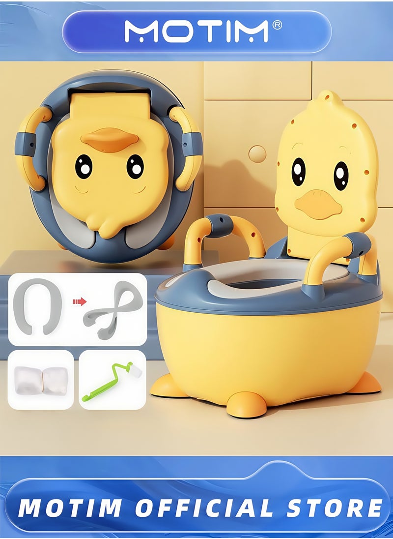 Toddler Potty Chair Realistic Potty Training Toilet for Boys and Girls Comfortable Potty Training Seat for Children with Lid Soft Seat 100pcs Bag