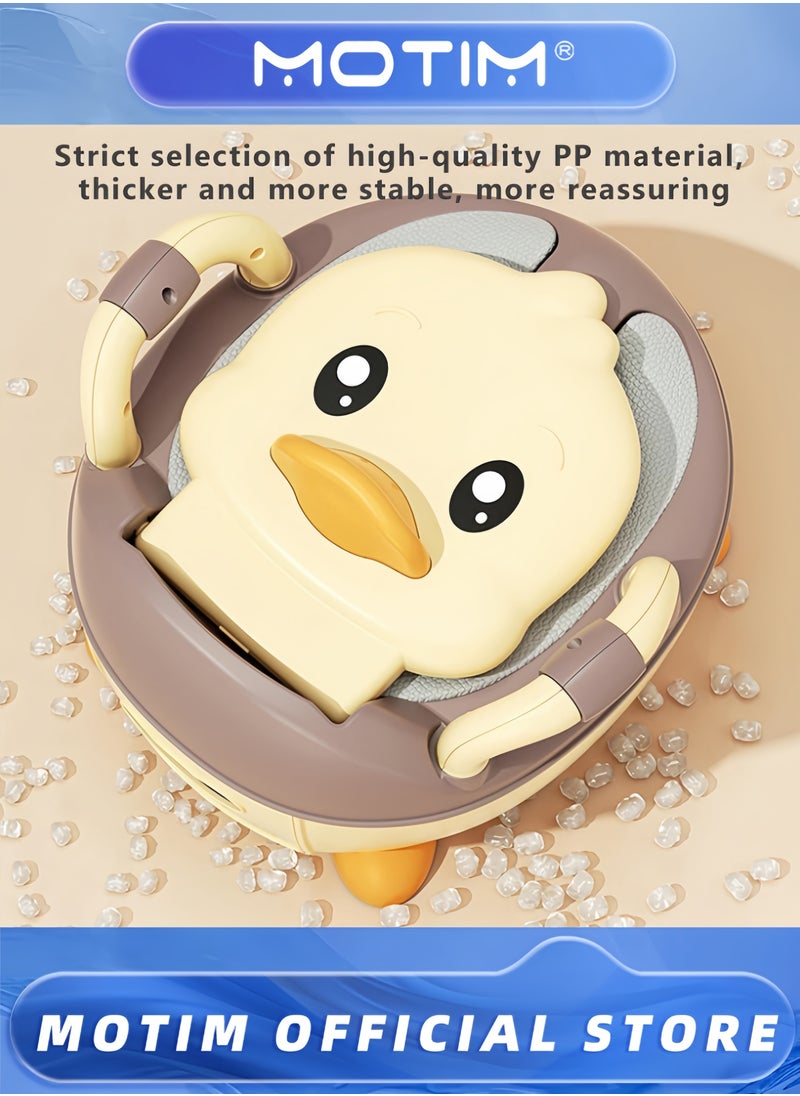 Toddler Potty Chair Realistic Potty Training Toilet for Boys and Girls Comfortable Potty Training Seat for Children with Lid Soft Seat 100pcs Bag