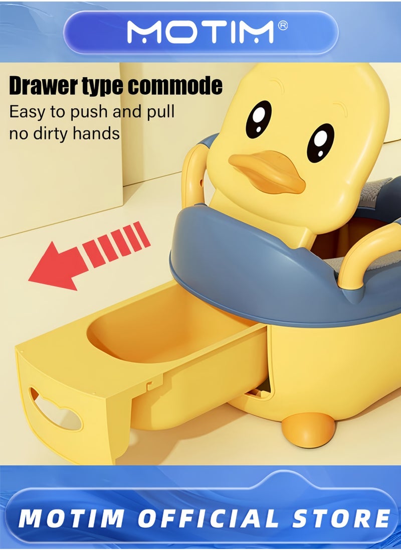Toddler Potty Chair Realistic Potty Training Toilet for Boys and Girls Comfortable Potty Training Seat for Children with Lid Soft Seat 100pcs Bag