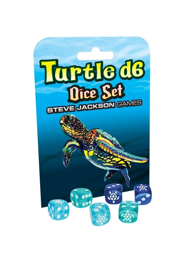 | 6 Pcs | 16Mm Six-Sided | Translucent Dice | Tabletop Roleplaying Games | Rpg | From Steve Jackson Games