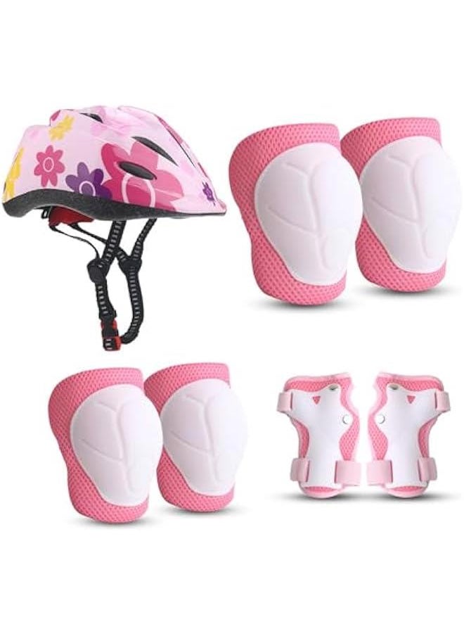 Kids Helmet Boys Girls Lightweight Bike Helmet for Cycling Scooter Skating, Multi-Sport Safety Protective Gear 2 3 4 5 Years Old Children Cute Cartoon Adjustable Helmet