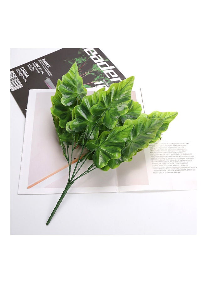 2-Piece Artificial Leaf Plant Green