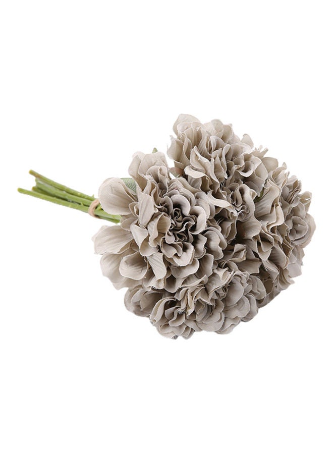 1 Bunch Artificial Flower Grey/Green