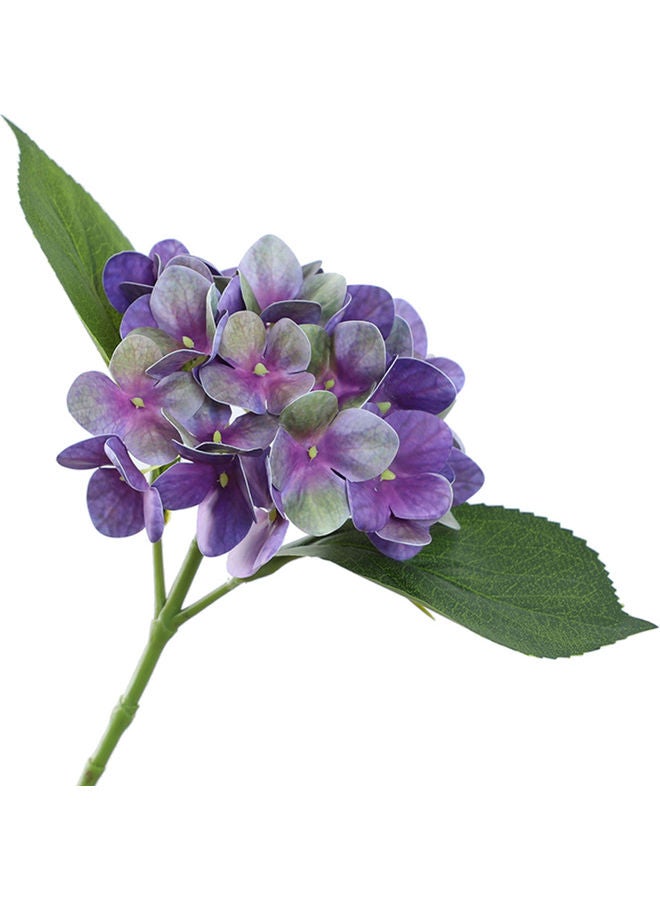 3D Simulation Flower Dark Purple