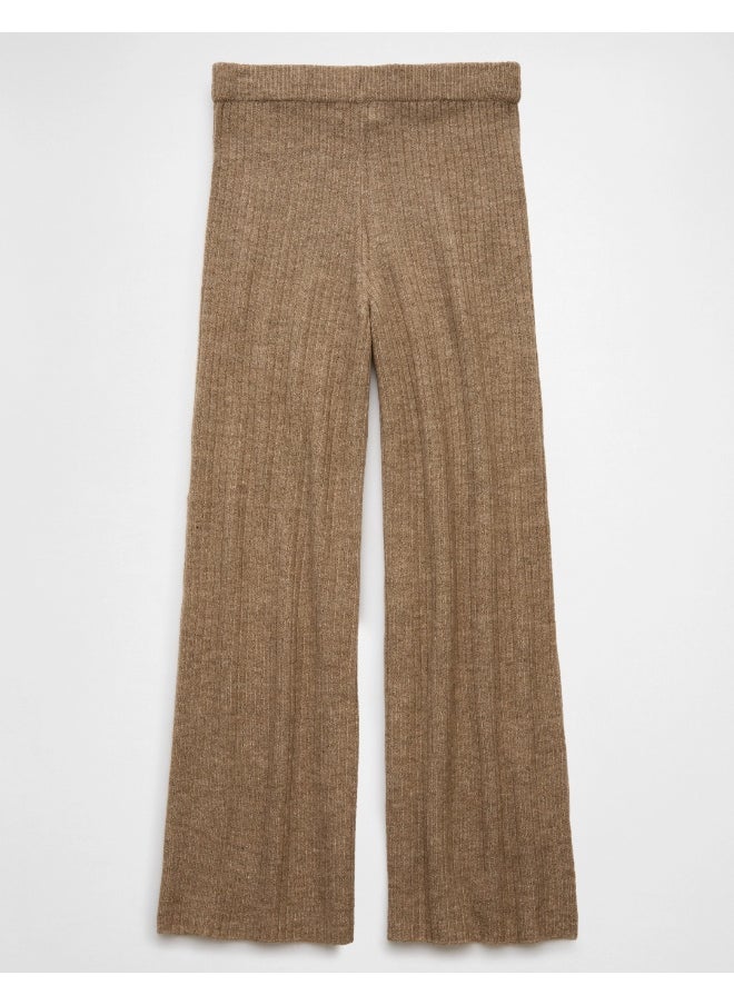 AE High-Waisted Wide-Leg Sweater Pant