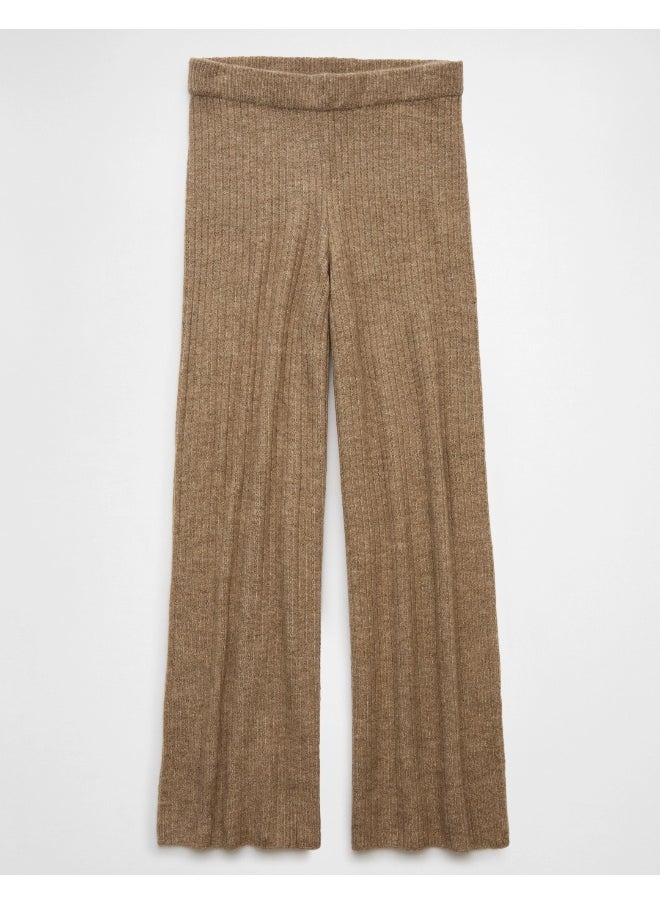 AE High-Waisted Wide-Leg Sweater Pant