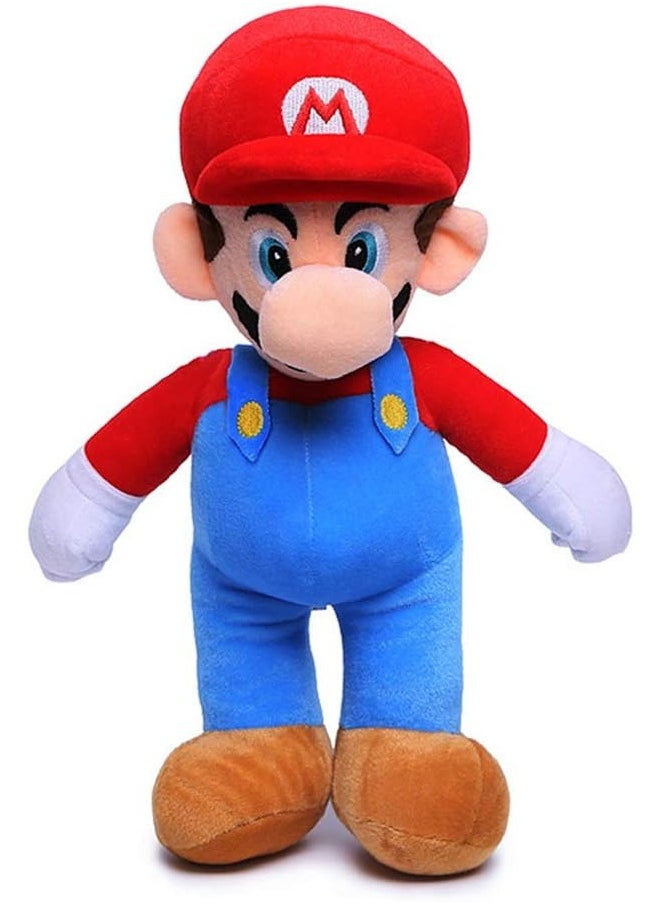 28 cm Super Cute Mario Cartoon Character, Plush Stuffed Soft Toy for Kids