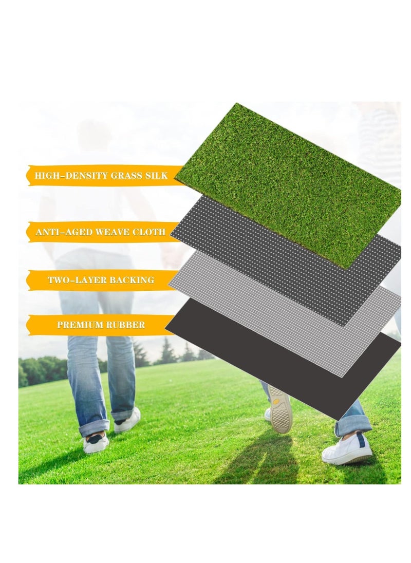 Artificial Grass Carpet Green For Home Outdoor Front/Backyards Garden Decoration - Artificial Grass 30mm -  200cm x 100cm