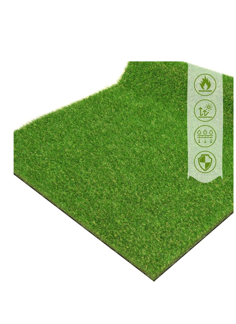 Artificial Grass Carpet Green For Home Outdoor Front/Backyards Garden Decoration - Artificial Grass 30mm -  200cm x 100cm