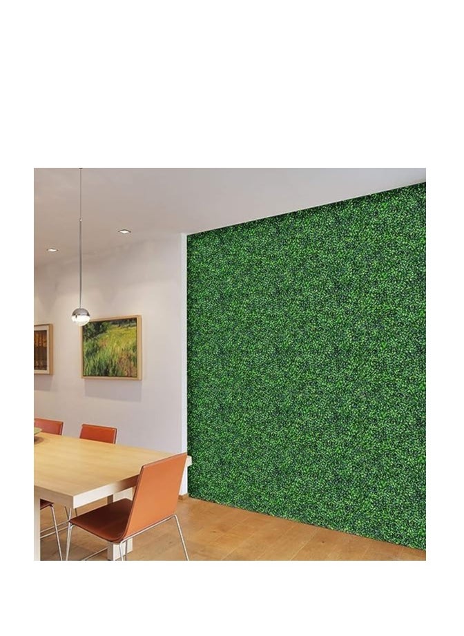 𝐅𝐅𝐃 Artificial Eucalyptus Leaves Wall Panels – Faux Privacy Hedge Mat with UV Protection, Realistic Greenery for Indoor & Outdoor Decor, Garden Tile Wall Grass Screen, Easy-to-Install & Durable