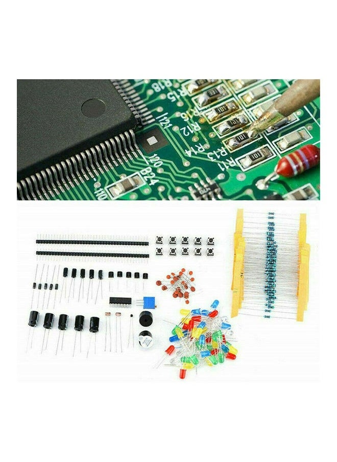 Electronic Components Kit 830 Connect Points Breadboard Cable Resistor Applicable For UNO R3 White