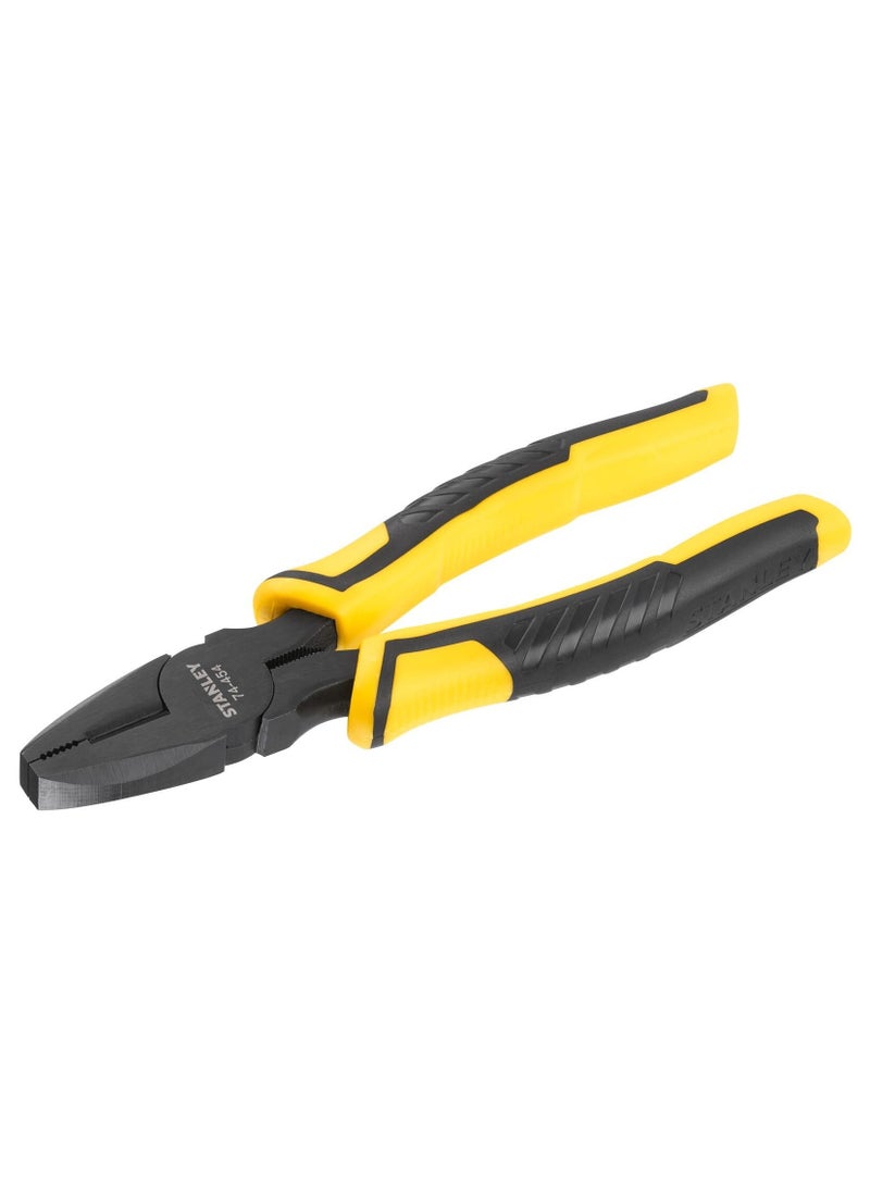 STANLEY STHT0-74454 180mm DYNAGRIP Combination Plier - Heavy Duty, Ergonomic Handle, Drop Forged Steel, Corrosion Resistant