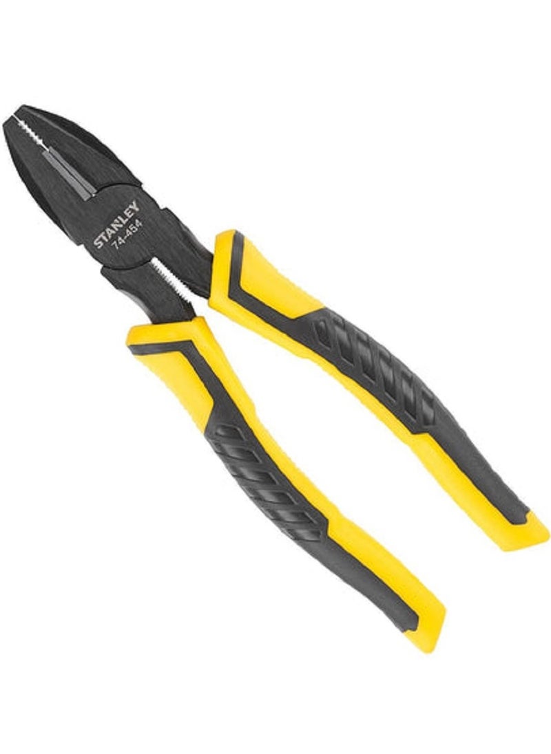 STANLEY STHT0-74454 180mm DYNAGRIP Combination Plier - Heavy Duty, Ergonomic Handle, Drop Forged Steel, Corrosion Resistant