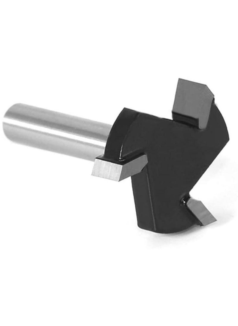 Wood Working Milling Cutter 6mm Shank T Shaped Cnc Surfacing Cutter Bit Wood Working Milling Cutter Planer High Speed Steel Wood Working Hole Saw Punching Bit Wood Working Tool