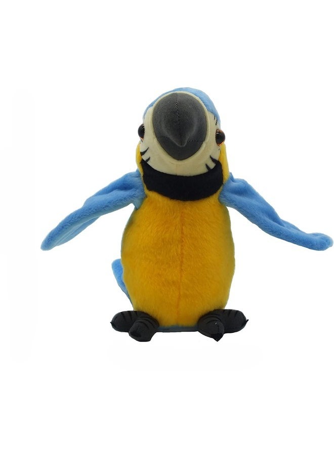 Talking Parrot Repeats What You Say Talking Bird Electronic Plush Parrot for Boy and Girl Gift