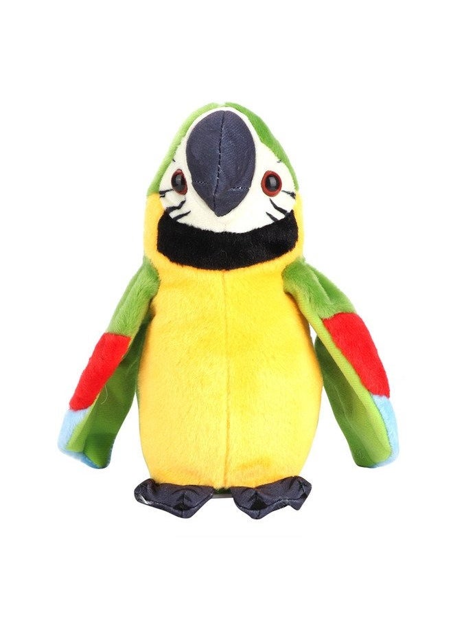 Talking Parrot Repeats What You Say Talking Bird Electronic Plush Parrot for Boy and Girl Gift