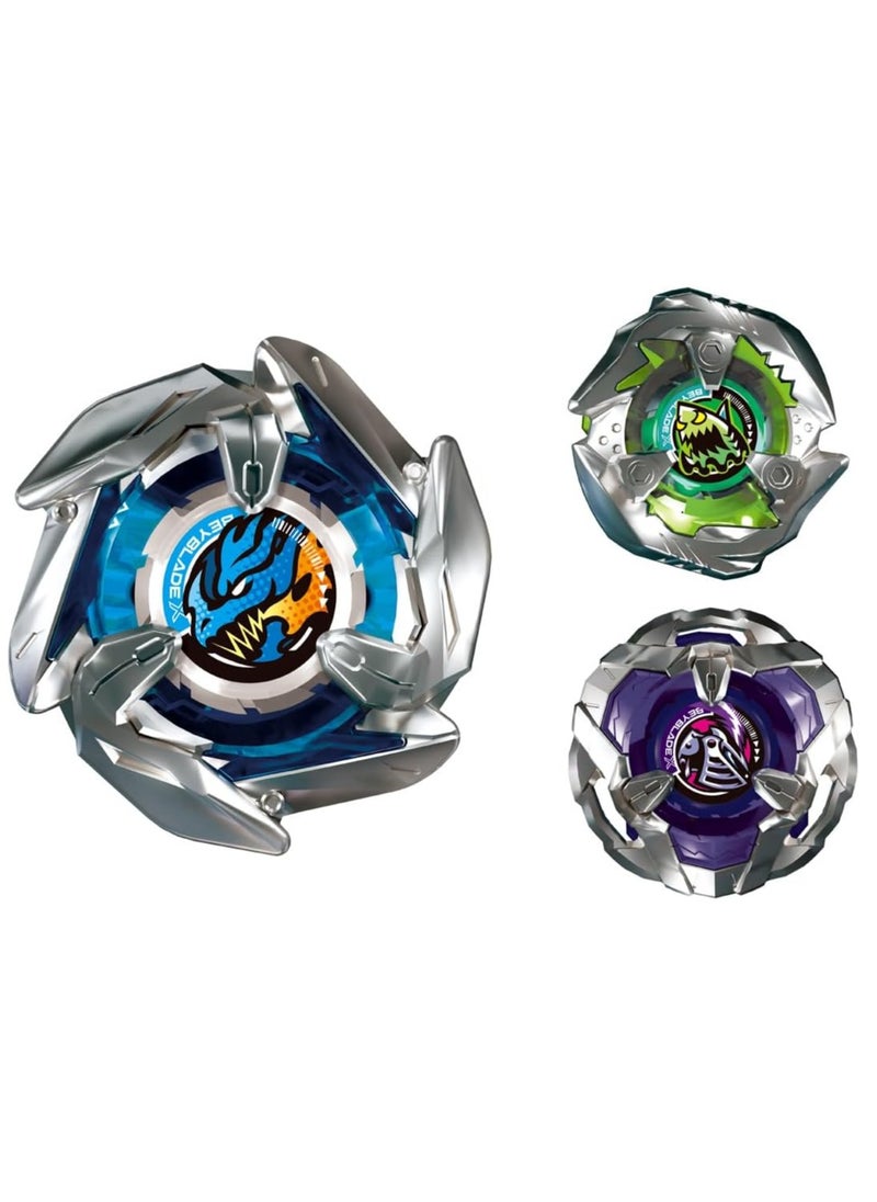 BEYBLADE X Beyblade X BX-20 Drunda Garer Deck Set Metal