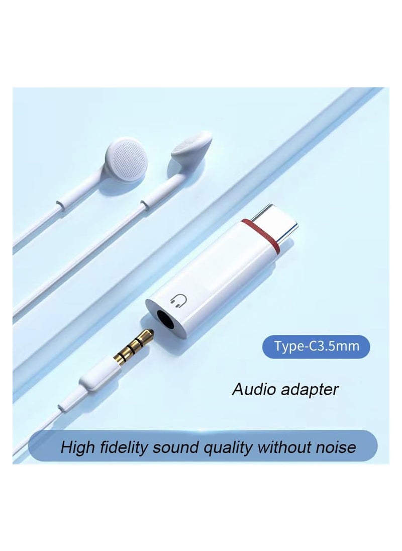 USB Type C to 3.5mm Female Headphone Jack Adapter, 2 Pack USB C to Aux Audio Dongle Compatible with Samsung Galaxy S22 S21 S20 S10 S9 Plus/Ultra, Note 20 10, Pixel, MacBook, iPad Pro