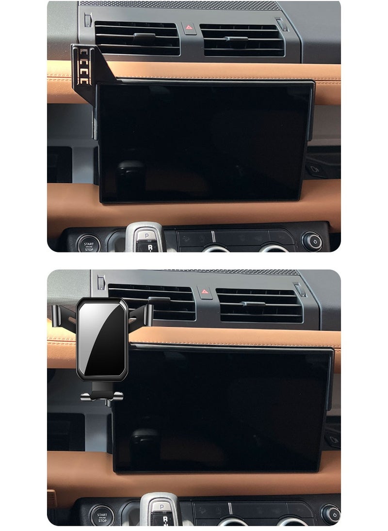 Land Rover Defender Phone holder 2022-2025(11.4 inches) Monitor Phone Mount Gravity Car Holder for all phones