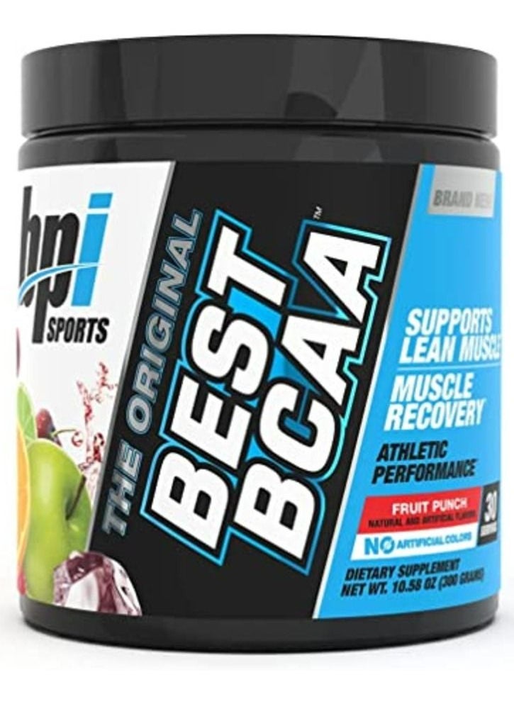 BPI Sports Best BCAA Athletic Performance Fruit Punch, 300 gm