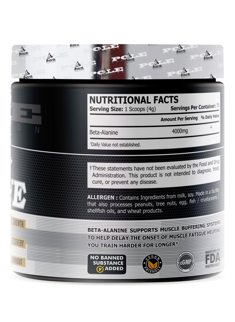 Beta Alanine 300g - Boost Endurance & Strength