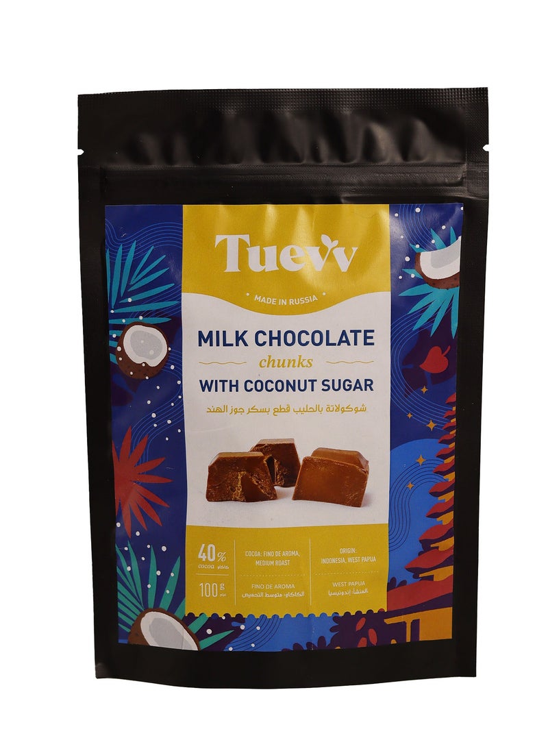 Tuevv Milk Chocolate with Coconut Sugar 100g