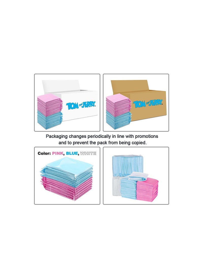Tom And Jerry Disposable Changing Mats, 90 Counts