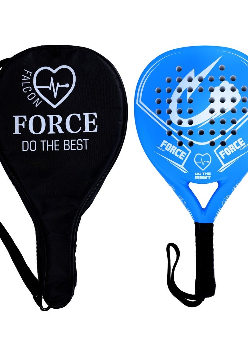 FALCON PADEL RACKET Full Carbon Fiber Light EVA  with Bag