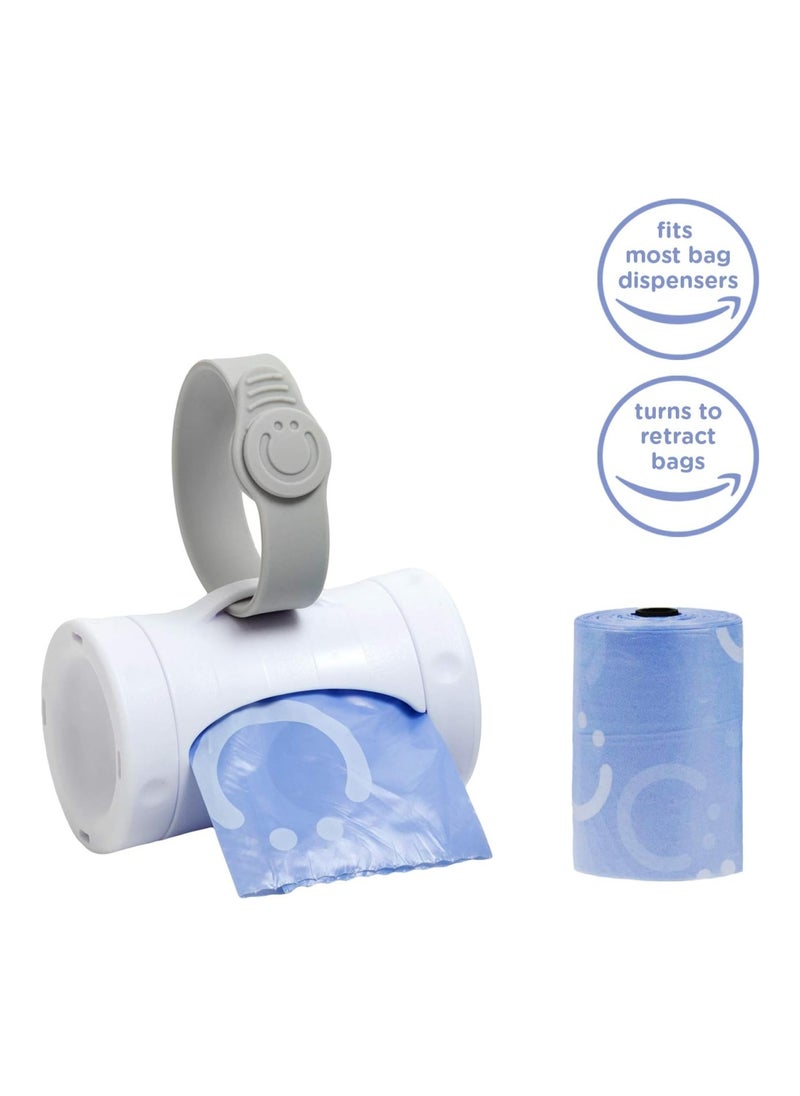 On The Go Waste Disposal Bags Refills Value Pack, Lavender Scented, 12 Roll Refills, Baby On The Go Essentials