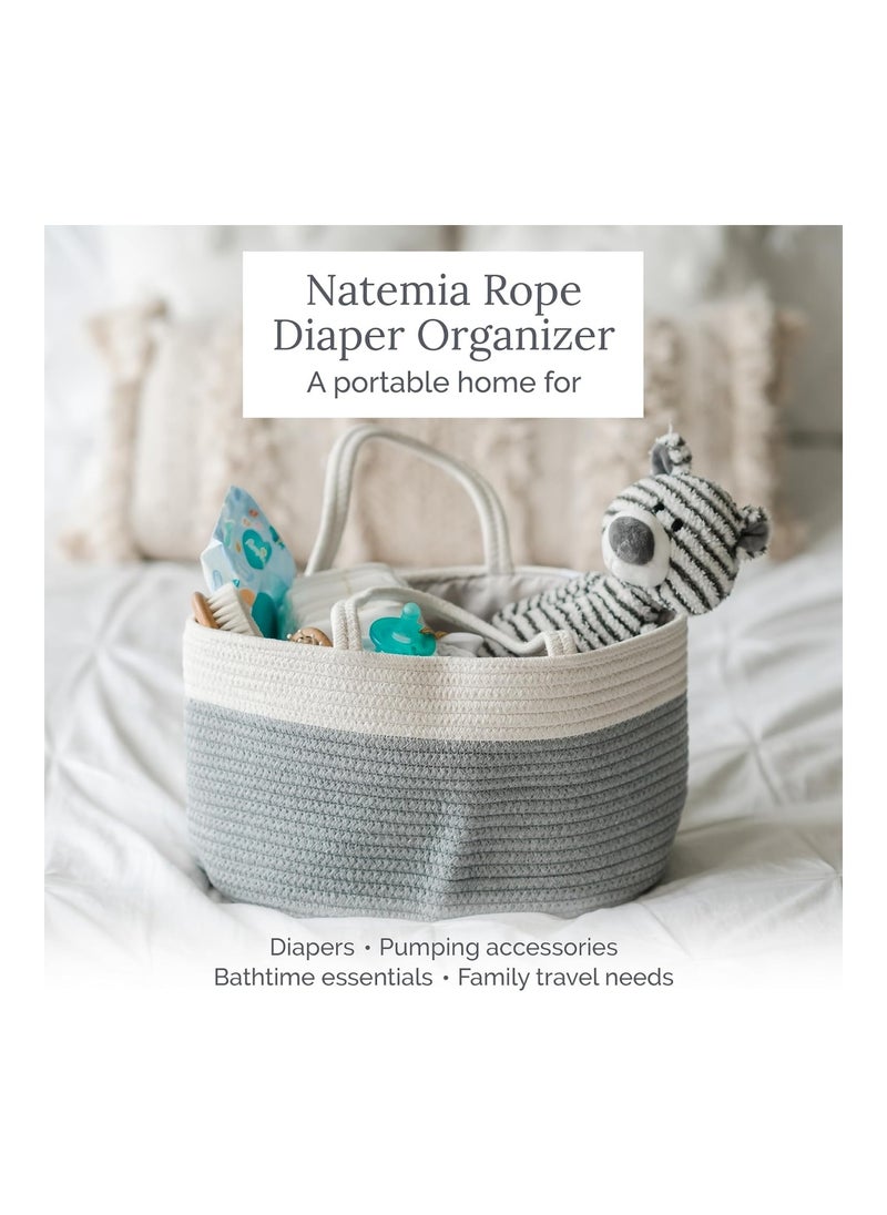 Rope Diaper Caddy Organizer