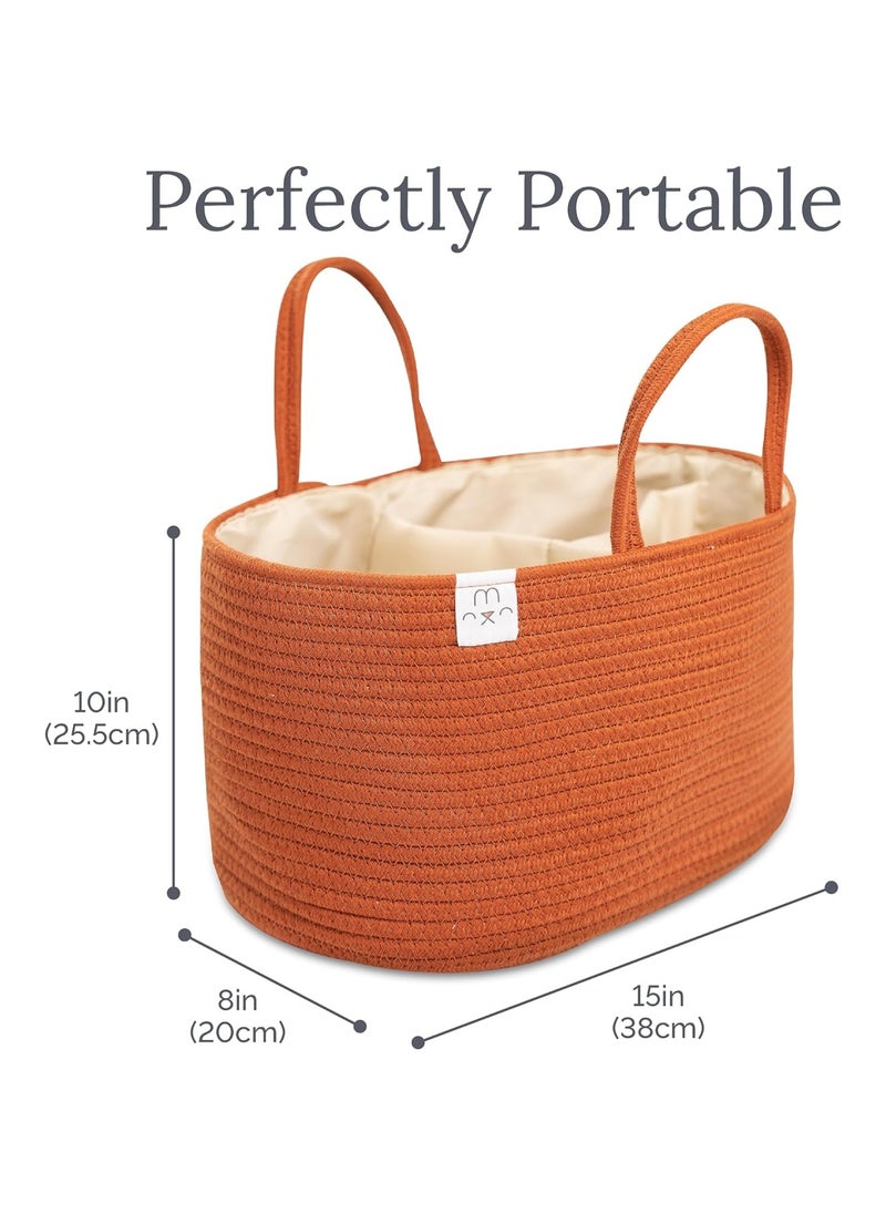 Rope Diaper Caddy Organizer