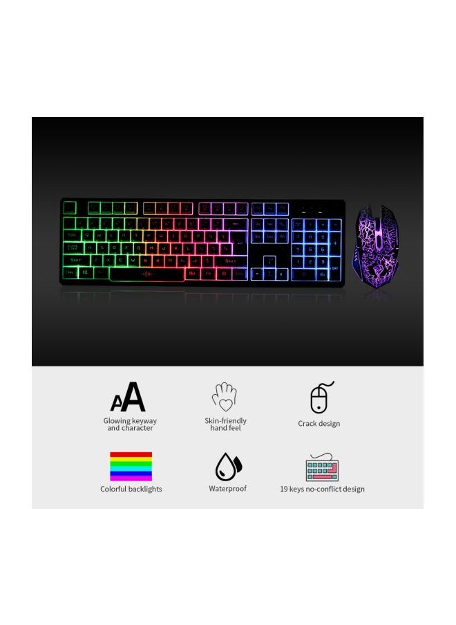 Wired Gaming Mouse And Keyboard