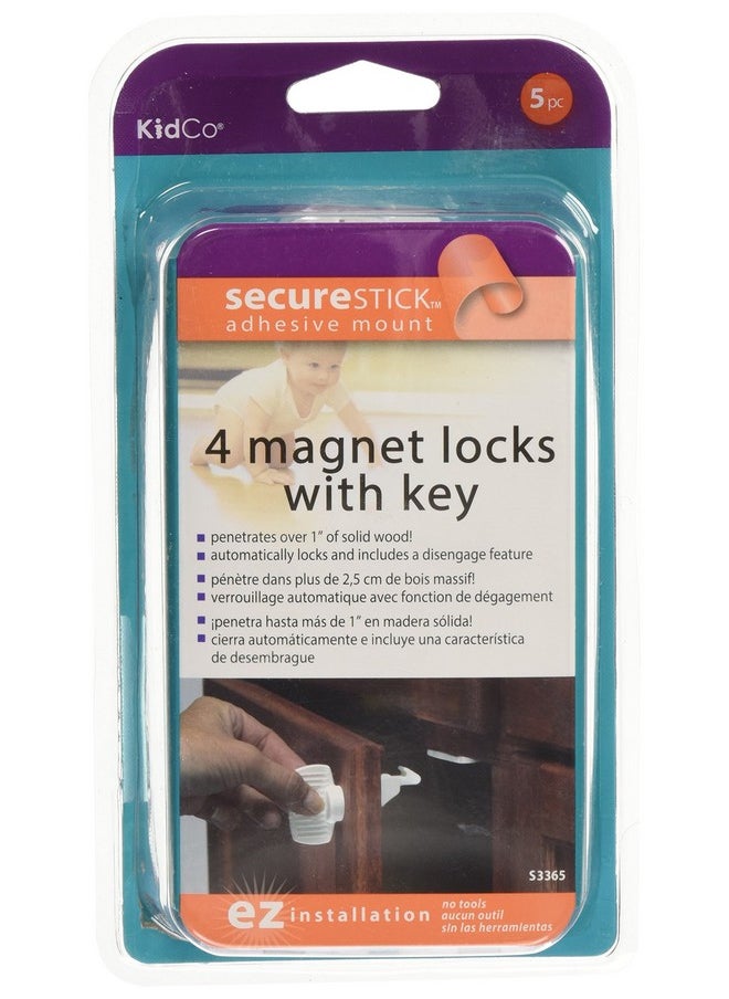 Magnet Lock Set White