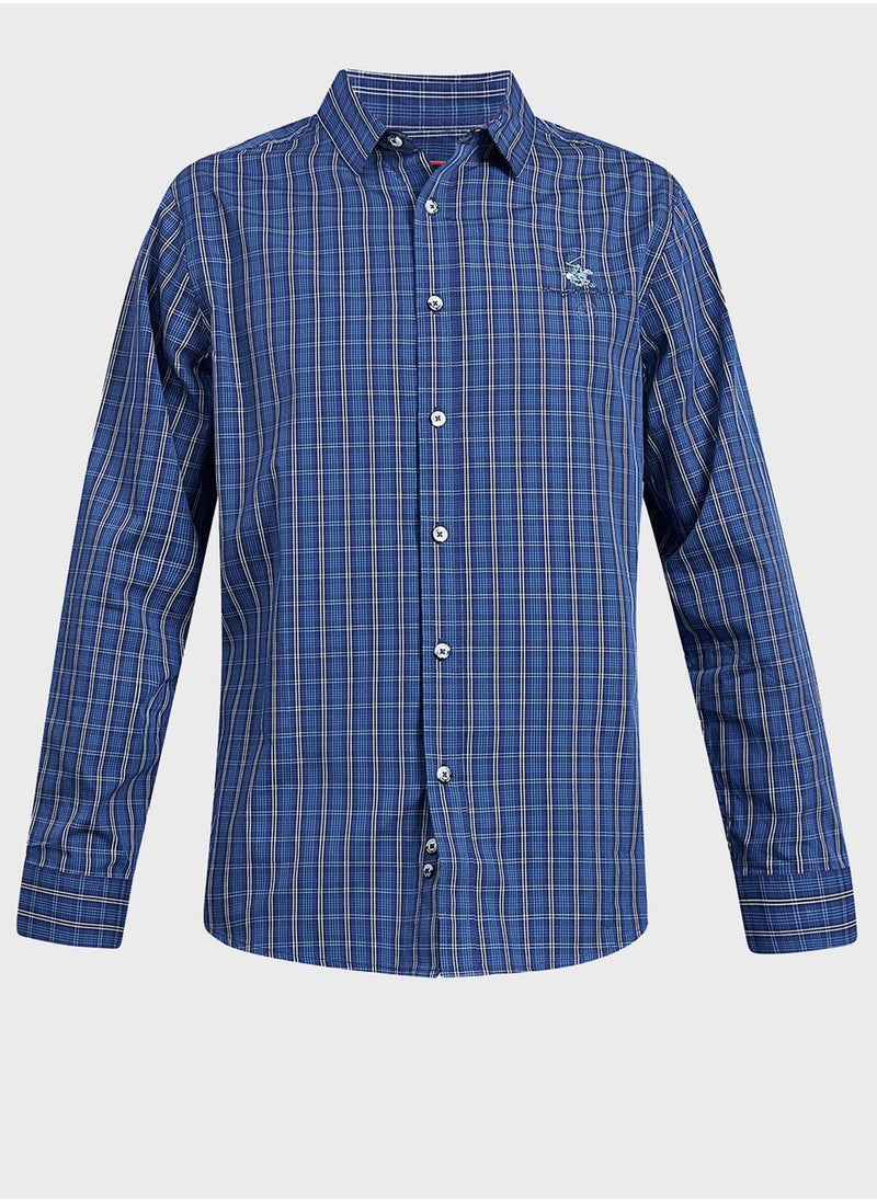 Checked Regular Fit Shirt