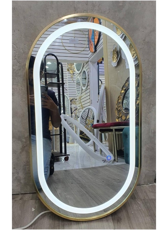 Decorhills LED Oval Shape Wall Mirror