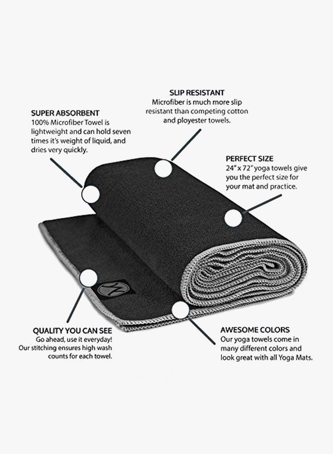 24-Inch-By-72-Inch Microfiber Yoga Towel 6.25X8.5X3.5inch