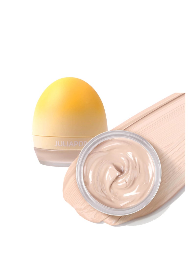 Hydrating BB Cream, Illuminating Tinted Moisturizer BB Cream, Smooth & Lightweight Concealer, Full Coverage Foundation Cream, Even Skin Tone Color Correcting Cream with Cheese Puff, 0.7 Fl Oz