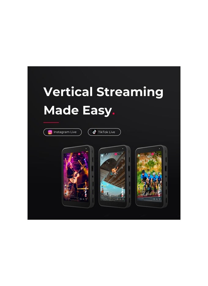 YoloLiv Instream Vertical Live Streaming Encoder and Monitor