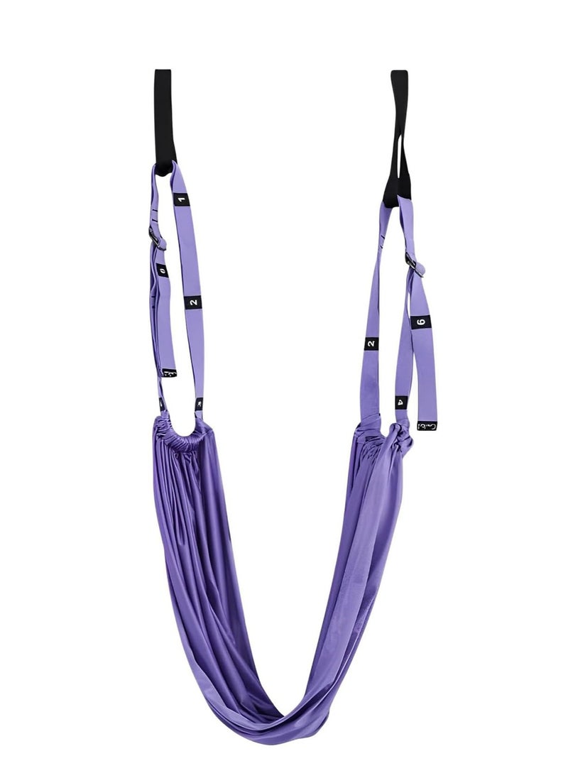 Aerial Yoga Strap Aerial Silk Fabric Yoga Swing Yoga Hammock for Antigravity Yoga Inversion Yoga Stretching Strap and Home Equipment for Ballet and Dance