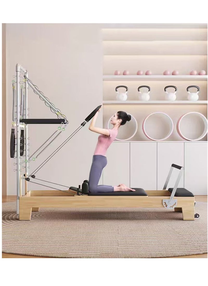 COOLBABYPilates Reformer  Pilates Core Bed Semi-elevated 2-in-1 Yoga Bed