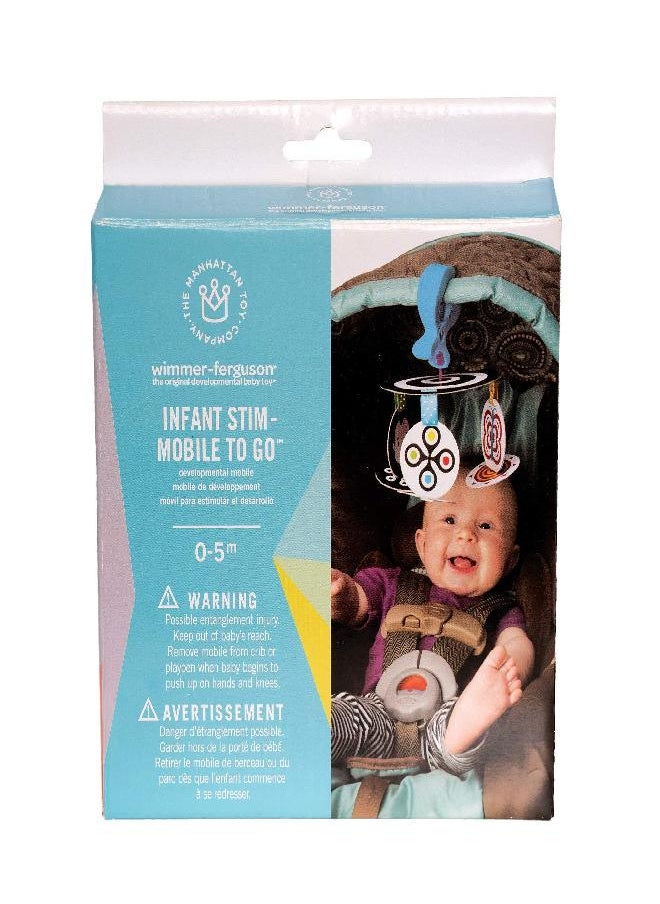 Manhattan Toy Wimmer-Ferguson Infant Stim Mobile To Go Travel Toy