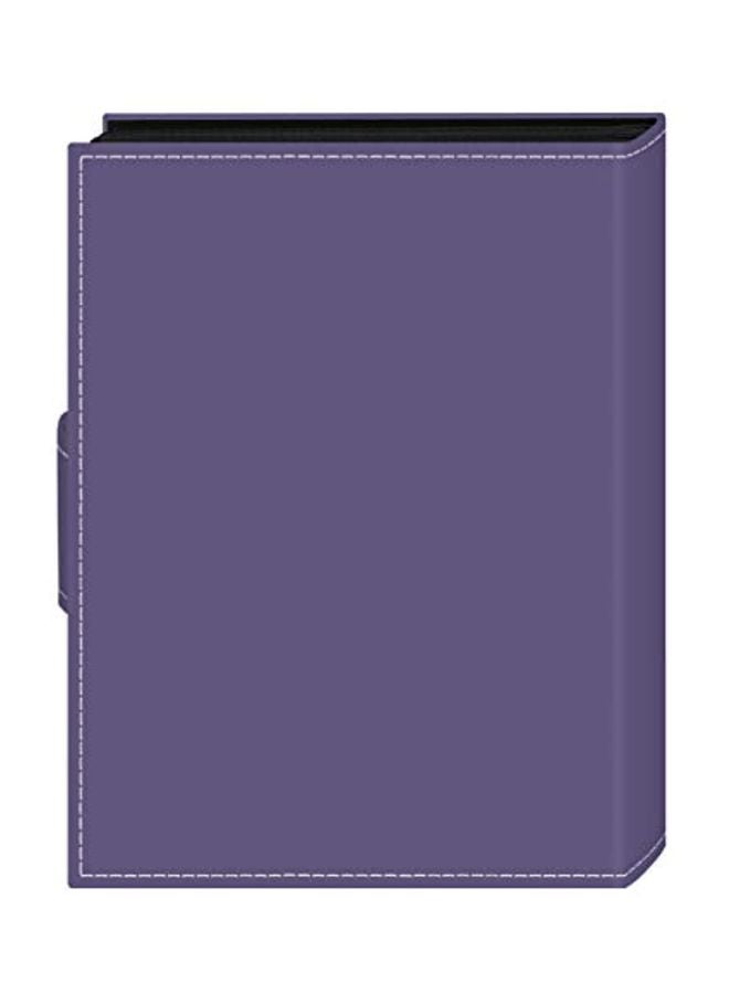 36-Pocket Friends Picture Album Lavender 8.25x 6.12x0.75inch