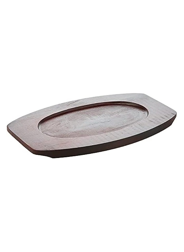 Oval Sizzler Tray, 28X18 cm , Black, Cost02 , 1 Pc