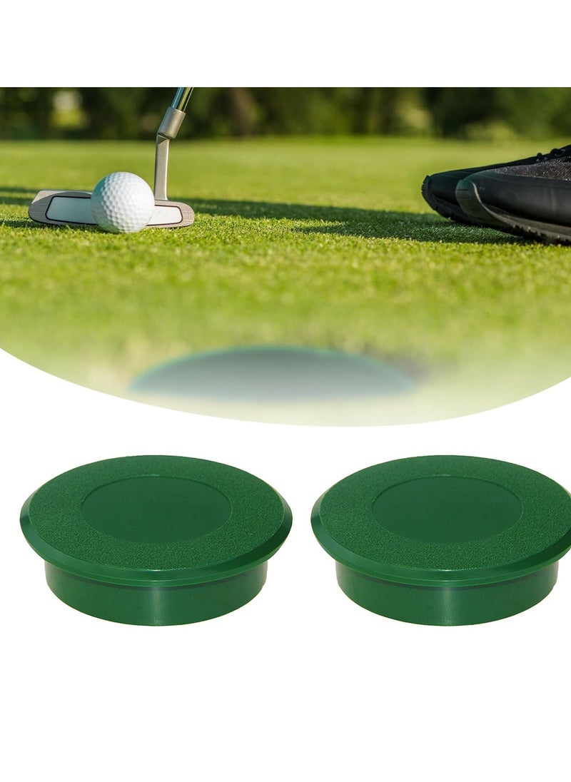 Golf Cup Cover Golf Hole Putting Green Cup Golf Practice Training Aids Hole Covers for Yard Garden Backyard Game Ball Outdoor Activities