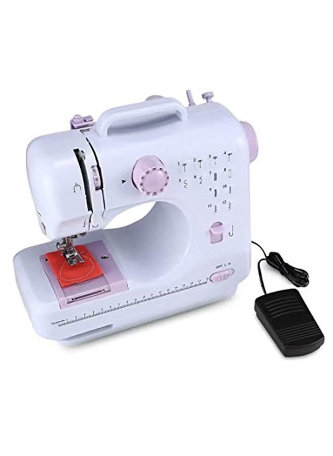 Household Mini Portable Sewing Machine 505 White