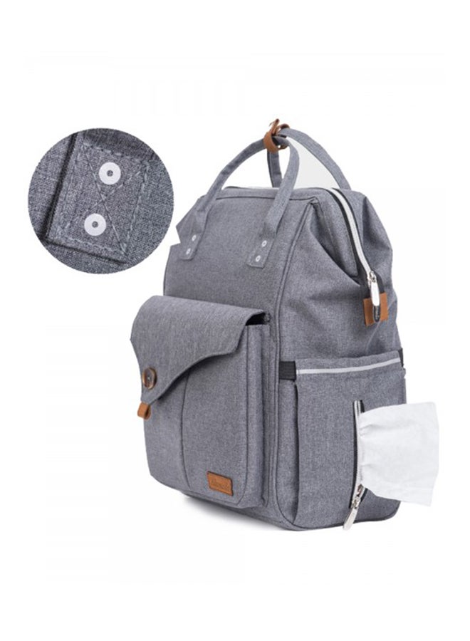 Alameda Diaper Backpack - Large - Grey