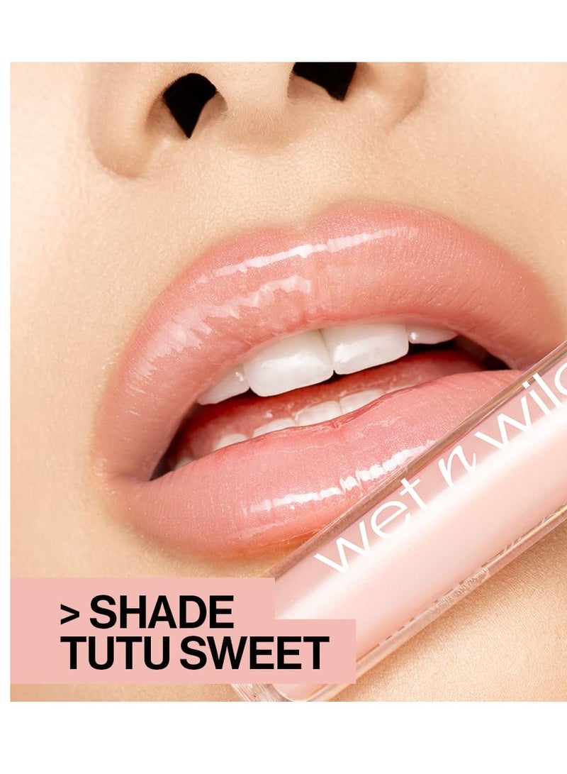 MegaSlicks Lip Gloss, Ultra-Glossy, Vitamin-E Enriched, Ultra-Gloss High Shine Moisturizing, Cruelty-Free & Vegan - Cherish