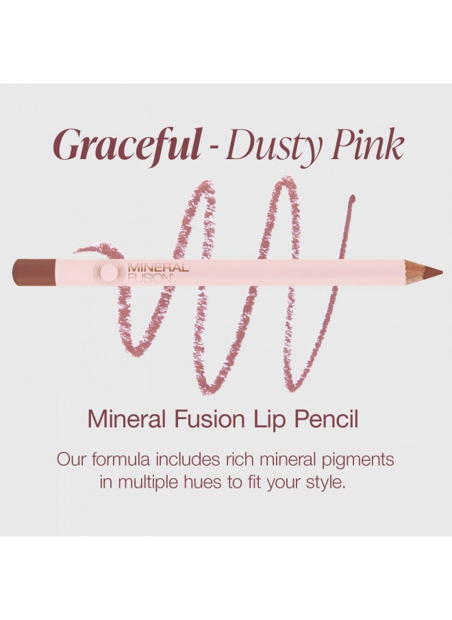 Mineral Fusion Lip Pencil, Graceful (Packaging May Vary)